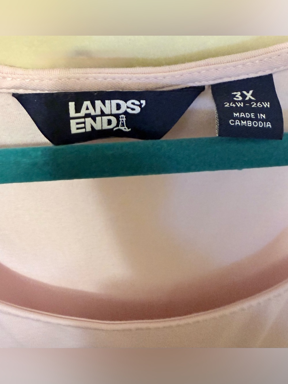 Land’s End Pastel Tiered Sleeveless Maxi Dress - Picture 2 of 4